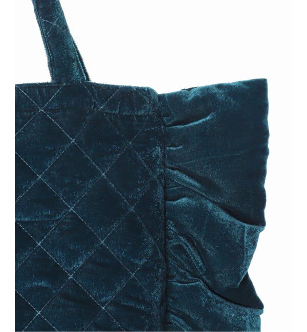 IENA「《予約》MALUS/マリュス Ruffle mini bag バッグ  MSG-025」|ハンドバッグ|
