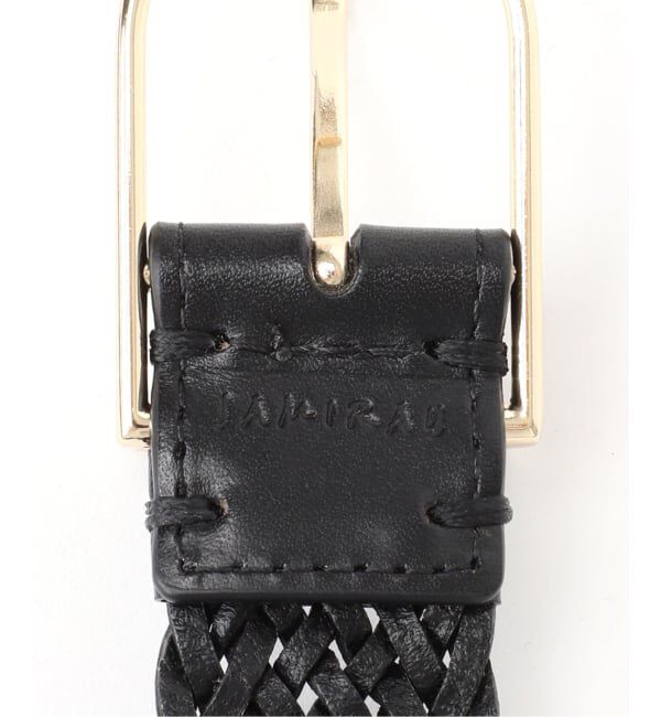 IENA「《予約》JAMIRAY/ジャミレイ LEATHER MESH BELT ベルト 254-270801」|ベルト|