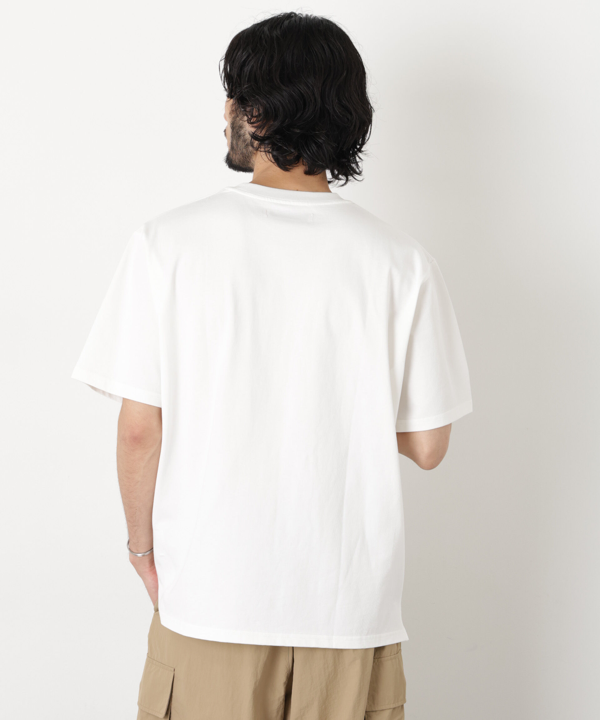 NANO universe「ナノベア Tシャツ半袖 サッカー」|Tシャツ・カットソー|