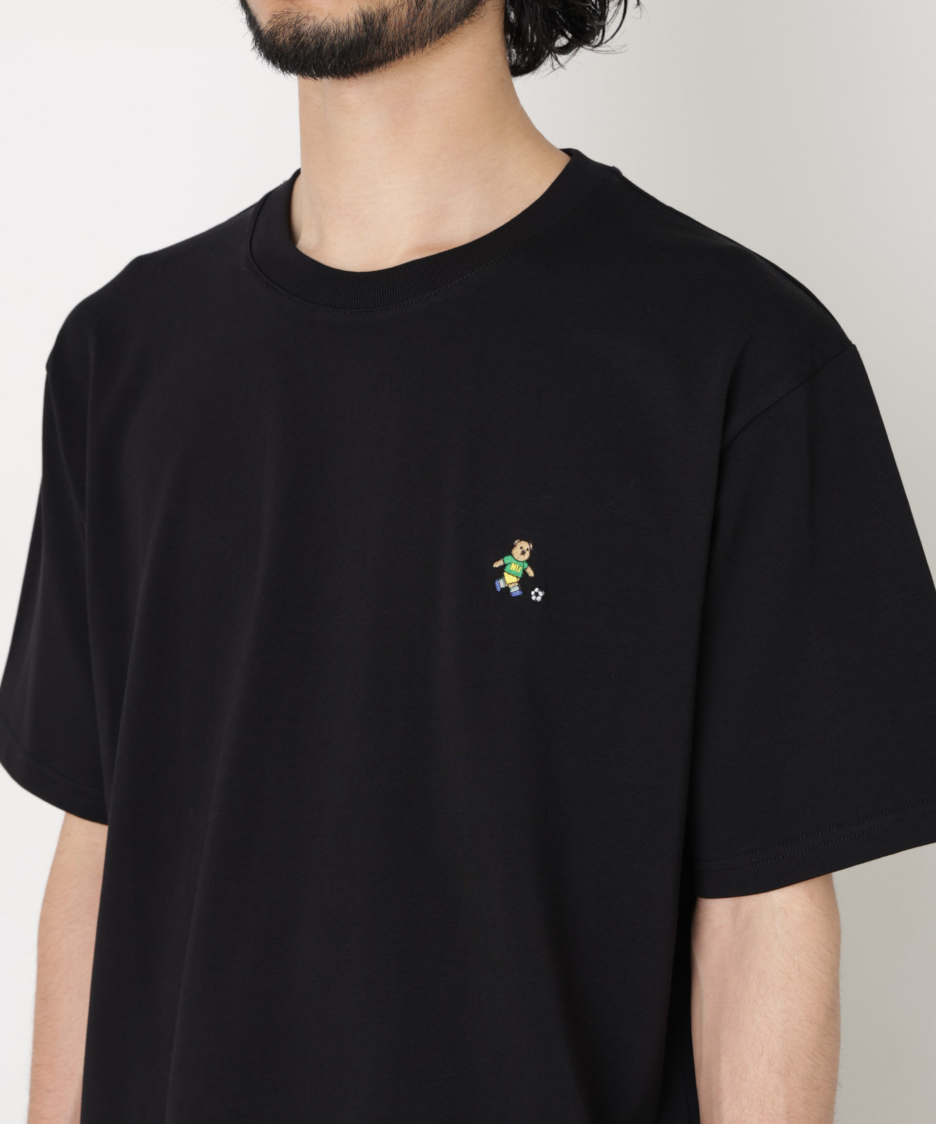 NANO universe「ナノベア Tシャツ半袖 サッカー」|Tシャツ・カットソー|