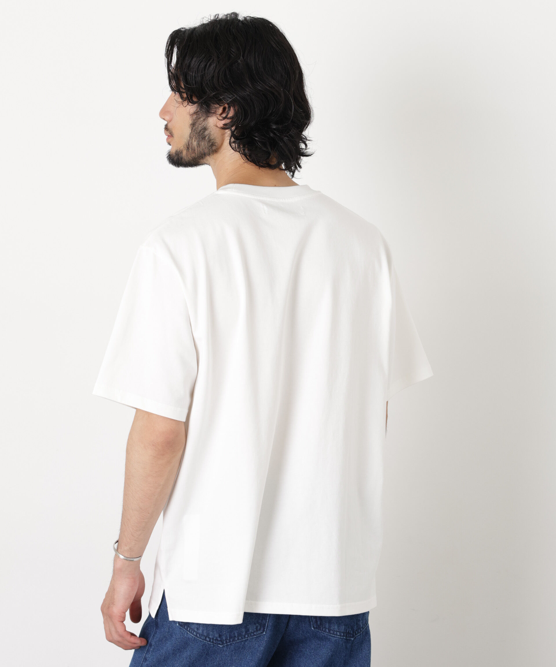 NANO universe「ナノベア Tシャツ半袖 サッカー」|Tシャツ・カットソー|