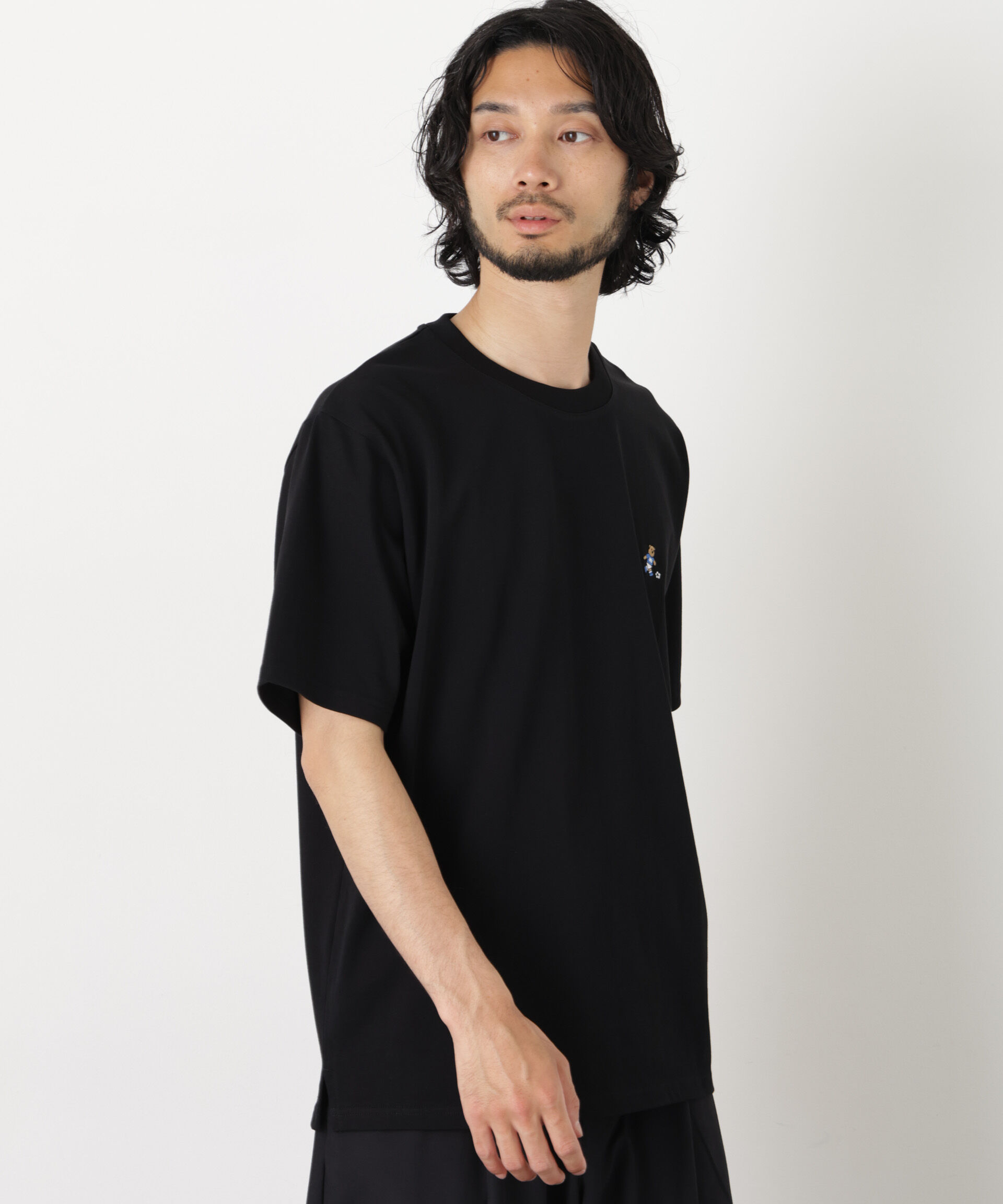 NANO universe「ナノベア Tシャツ半袖 サッカー」|Tシャツ・カットソー|