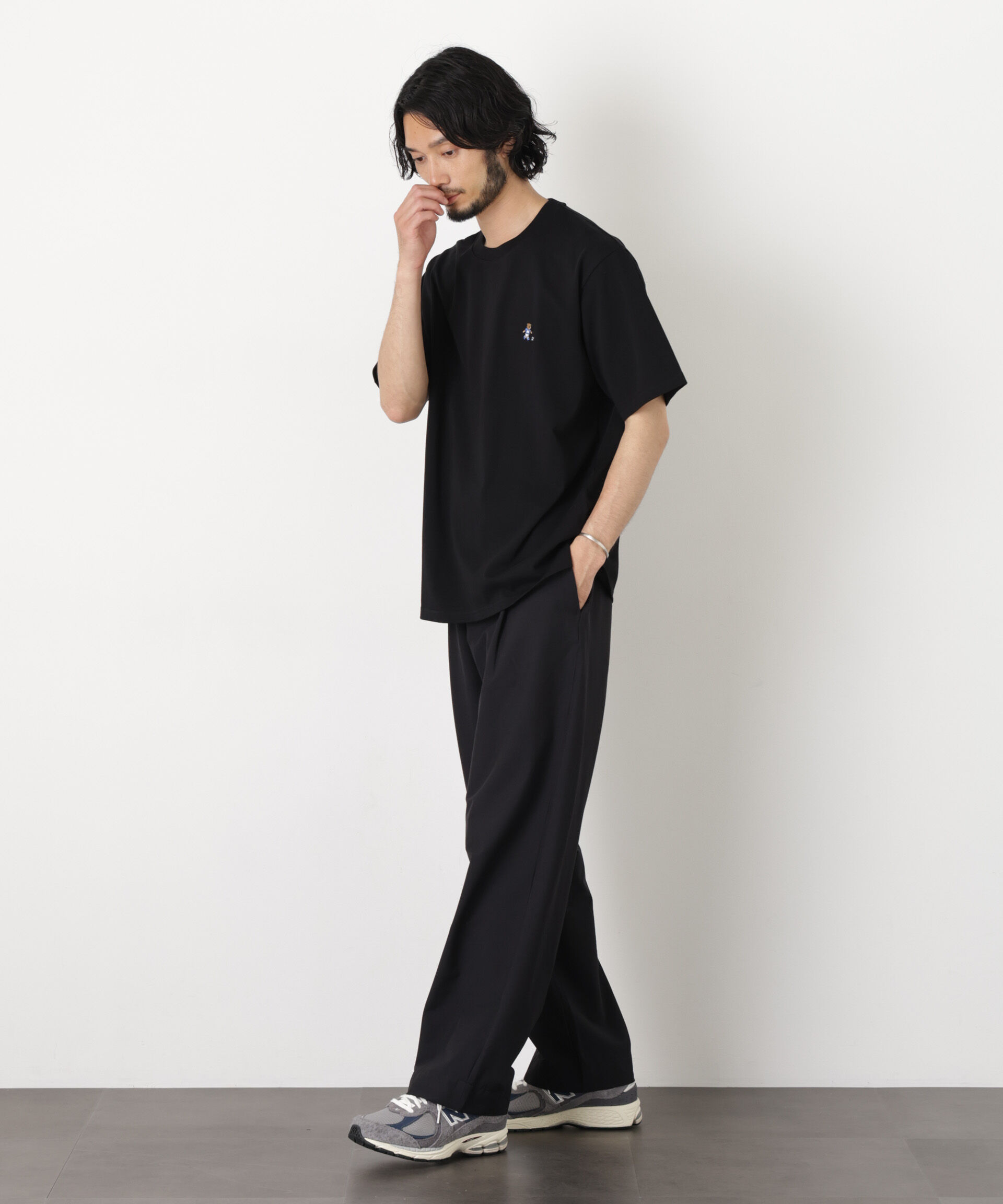 NANO universe「ナノベア Tシャツ半袖 サッカー」|Tシャツ・カットソー|