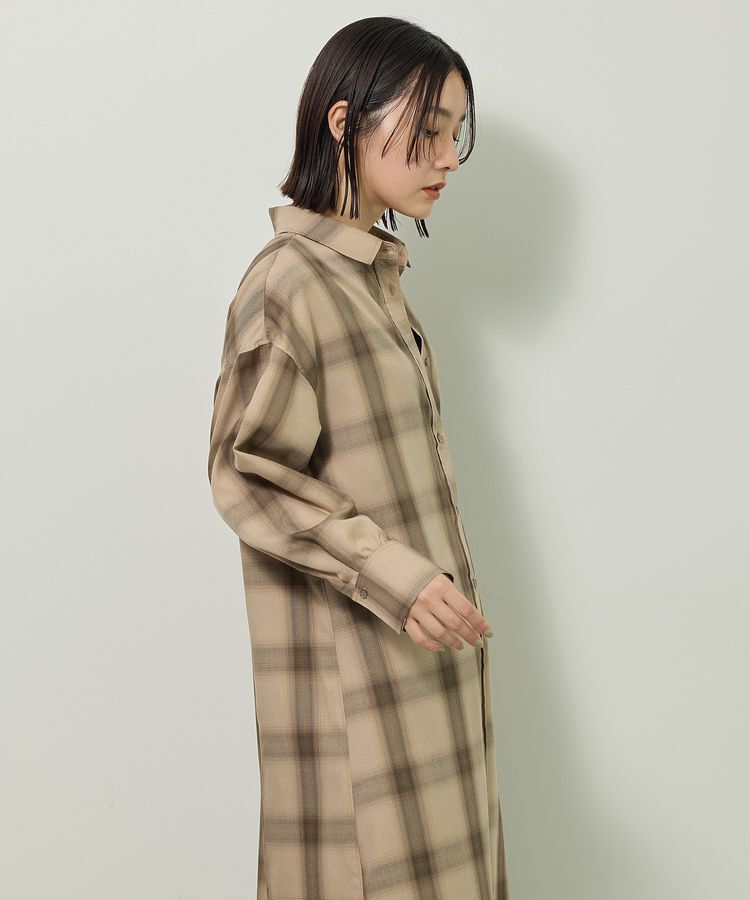 Green Parks「ロングシャツワンピース」|ワンピース|