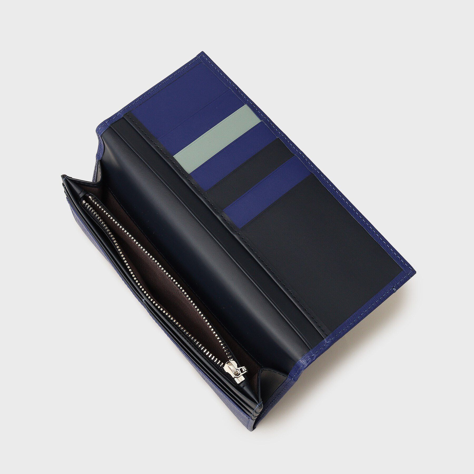 TAKEO KIKUCHI「配色型押しレザー 長財布」|財布|