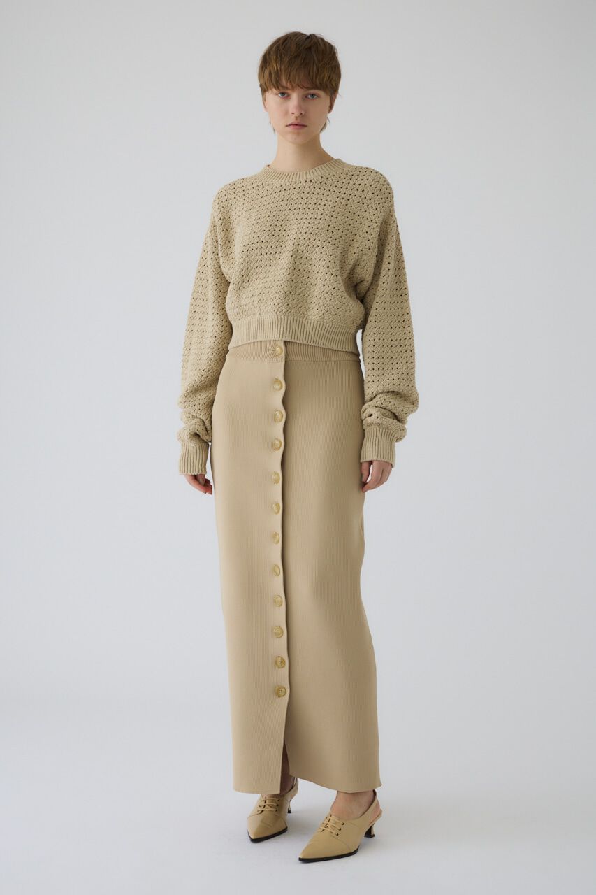 RIM.ARK 「High stretch I line SK」|スカート|