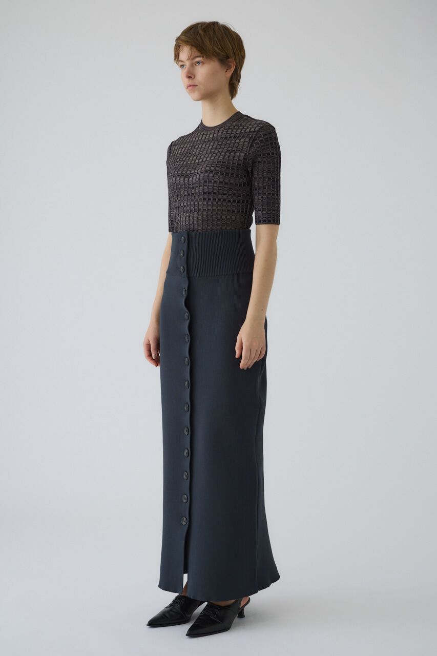 RIM.ARK 「High stretch I line SK」|スカート|
