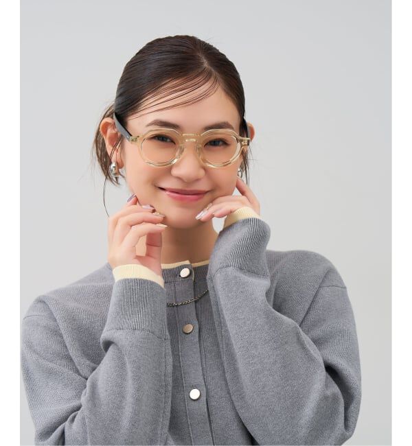  「Zoff｜JOURNAL STANDARD relume ジャーナルスタンダードレリューム  ボストン型 メガネ |  レンズ交換券付」|メガネ|