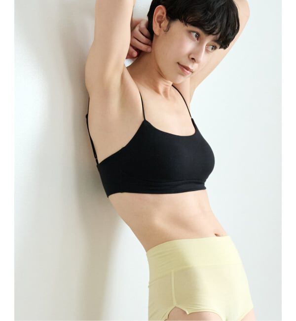EMILYWEEK「《追加》【ACTIVE】Bamboo ストレッチブラ（ブラック）」|インナー|ブラック
