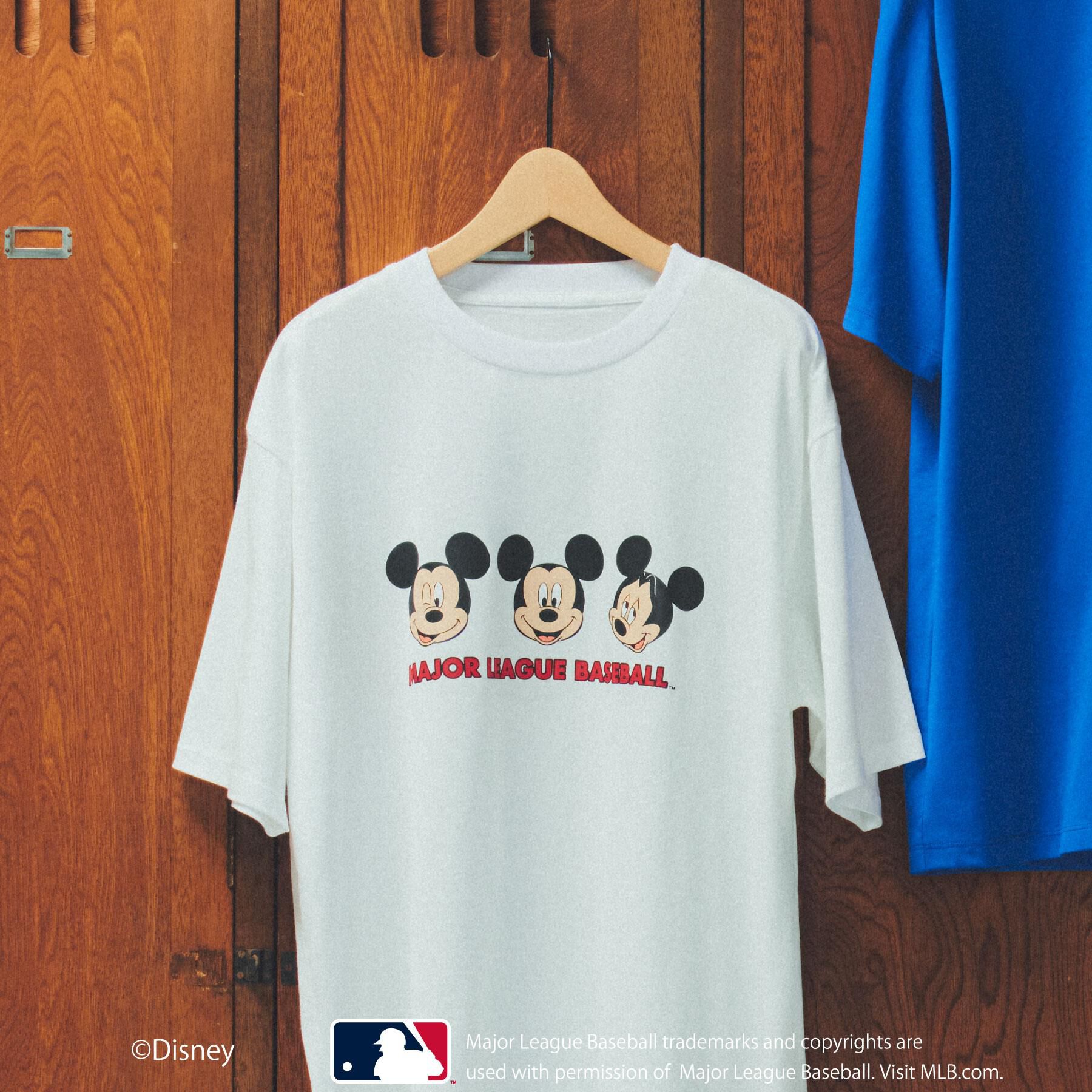 THE SHOP TK「【Disney】【MLB】スペシャルデザイン半袖Tシャツ」|Tシャツ・カットソー|オフホワイト(003