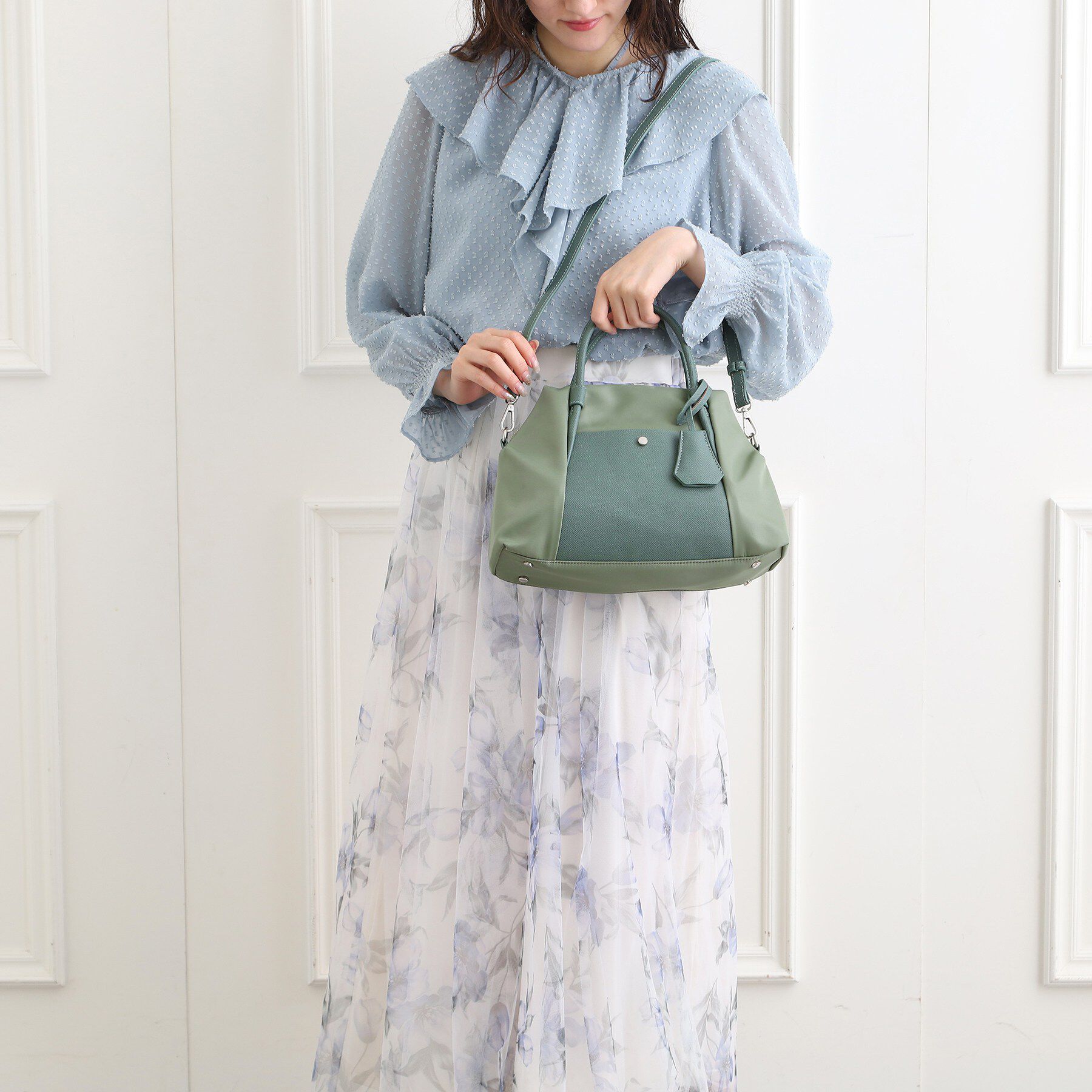 ESPERANZA「【EC限定】ショルダー付ナイロンボストン」|ボストンバッグ|