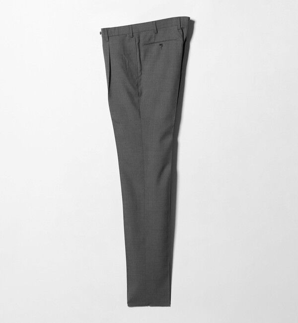 UNITED ARROWS「トロピカル クリース テーパード 1プリーツ スラックス」|チノ|