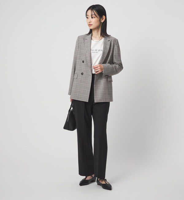UNITED ARROWS green label relaxing「［size SHORTあり］カチリラ ダブル ジャケット  ウォッシャブル ストレッチ」|テーラードジャケット|