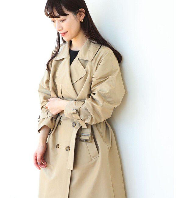 Demi-Luxe BEAMS 「ライト トレンチコート」|トレンチコート|