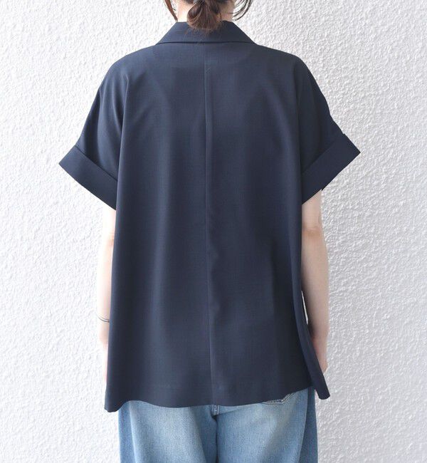 SHIPS Colors 「SHIPS Colors:〈手洗い可能〉クリスピー ダブルブレスト 5分袖 ジャケット2◇」|その他|