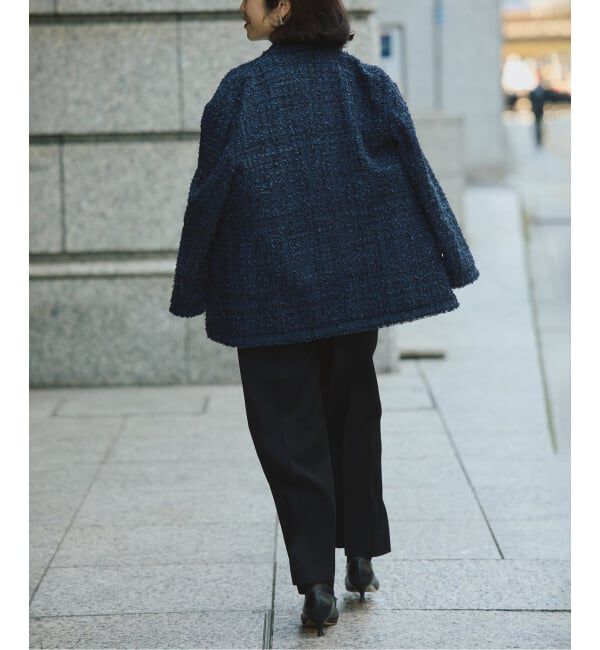 VERMEIL par iena「tweedノーカラージャケット」|ノーカラージャケット|
