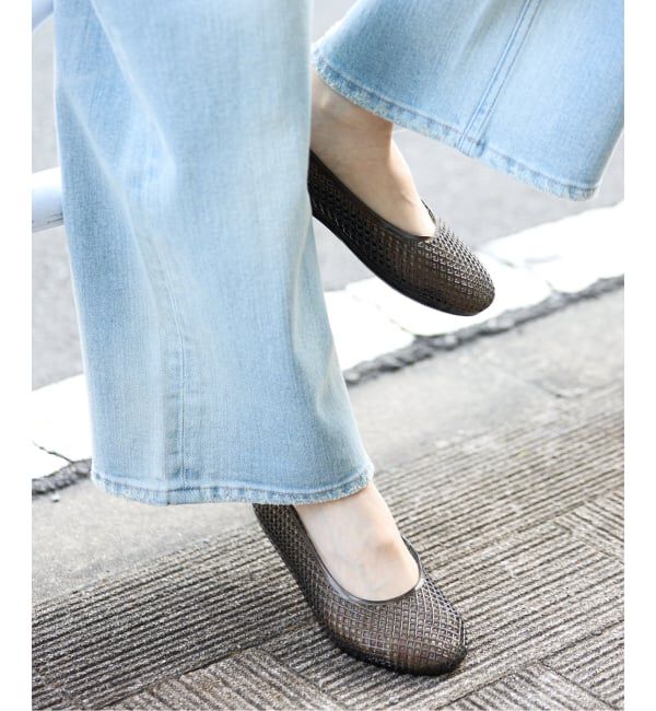 SLOBE IENA「《別注カラーあり》MOHI/モヒ メッシュフラットシューズ 3-2533- PVC」|パンプス|