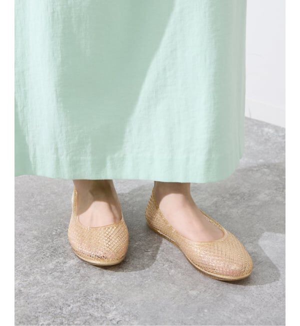 SLOBE IENA「《別注カラーあり》MOHI/モヒ メッシュフラットシューズ 3-2533- PVC」|パンプス|