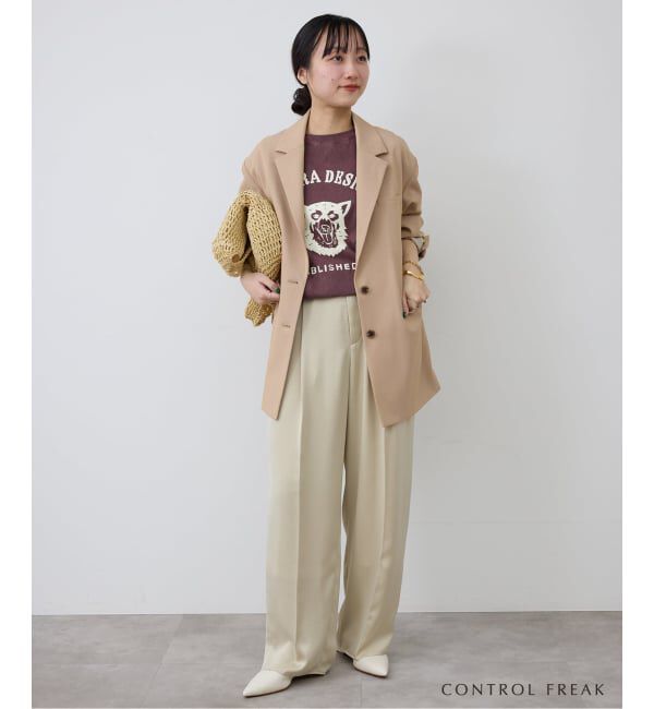 SLOBE IENA「《追加》CONTROL FREAK ペーパークロッシェバッグ 254-121501」|ショルダー・メッセンジャー|