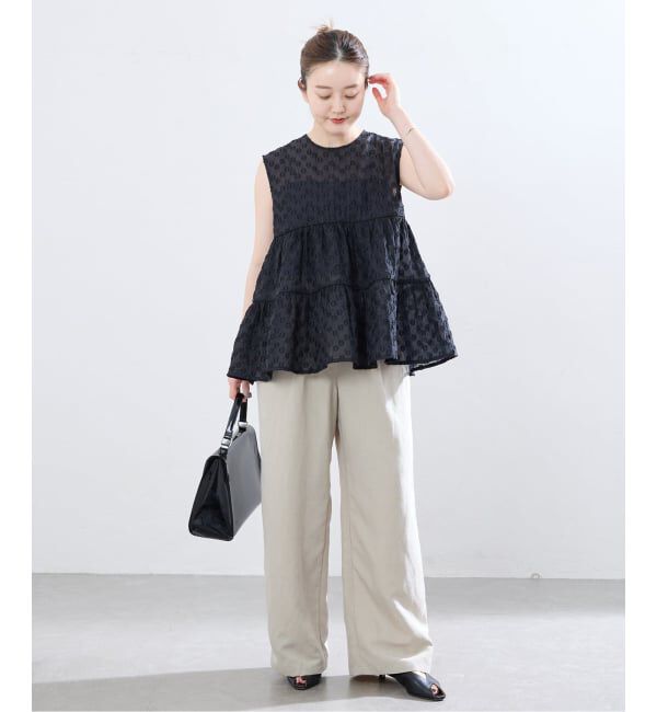 IENA「《WEB限定/追加予約》TORRAZZO DONNA/トラッゾドンナ ドットブラウス」|シャツ・ブラウス|