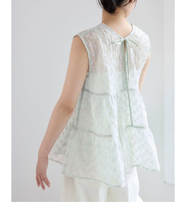 IENA「《WEB限定/追加予約》TORRAZZO DONNA/トラッゾドンナ ドットブラウス」|シャツ・ブラウス|