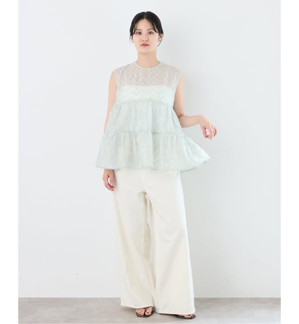 IENA「《WEB限定/追加予約》TORRAZZO DONNA/トラッゾドンナ ドットブラウス」|シャツ・ブラウス|
