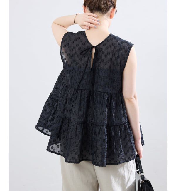 IENA「《WEB限定/追加予約》TORRAZZO DONNA/トラッゾドンナ ドットブラウス」|シャツ・ブラウス|