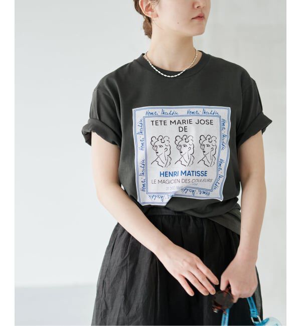IENA「《追加予約》THE CULTURE CODE/ザ カルチャーコード MATTIS Tシャツ」|Tシャツ・カットソー|グレーB