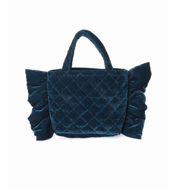 IENA「《予約》MALUS/マリュス Ruffle mini bag バッグ  MSG-025」|ハンドバッグ|