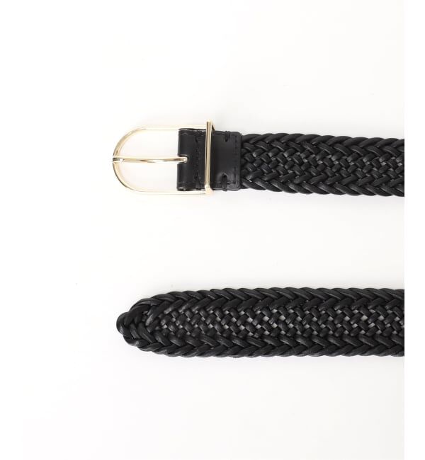 IENA「《予約》JAMIRAY/ジャミレイ LEATHER MESH BELT ベルト 254-270801」|ベルト|