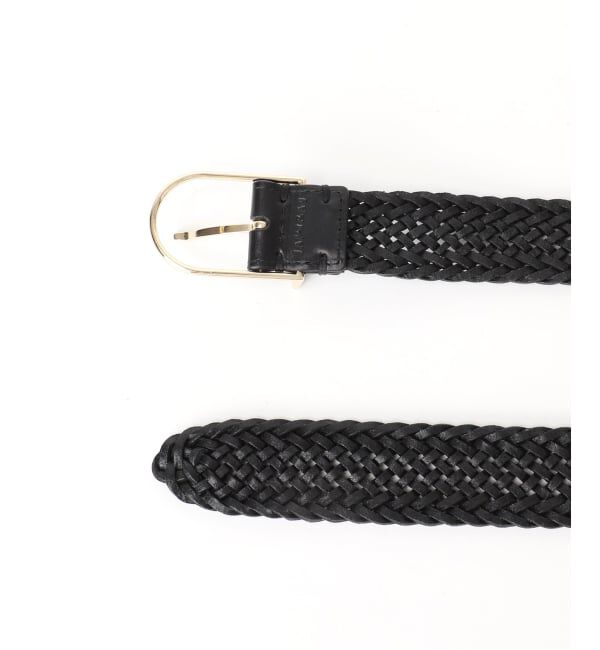 IENA「《予約》JAMIRAY/ジャミレイ LEATHER MESH BELT ベルト 254-270801」|ベルト|
