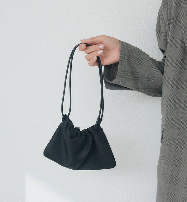  「予約【軽やかに持てる】gather mini bag」|クラッチバッグ|