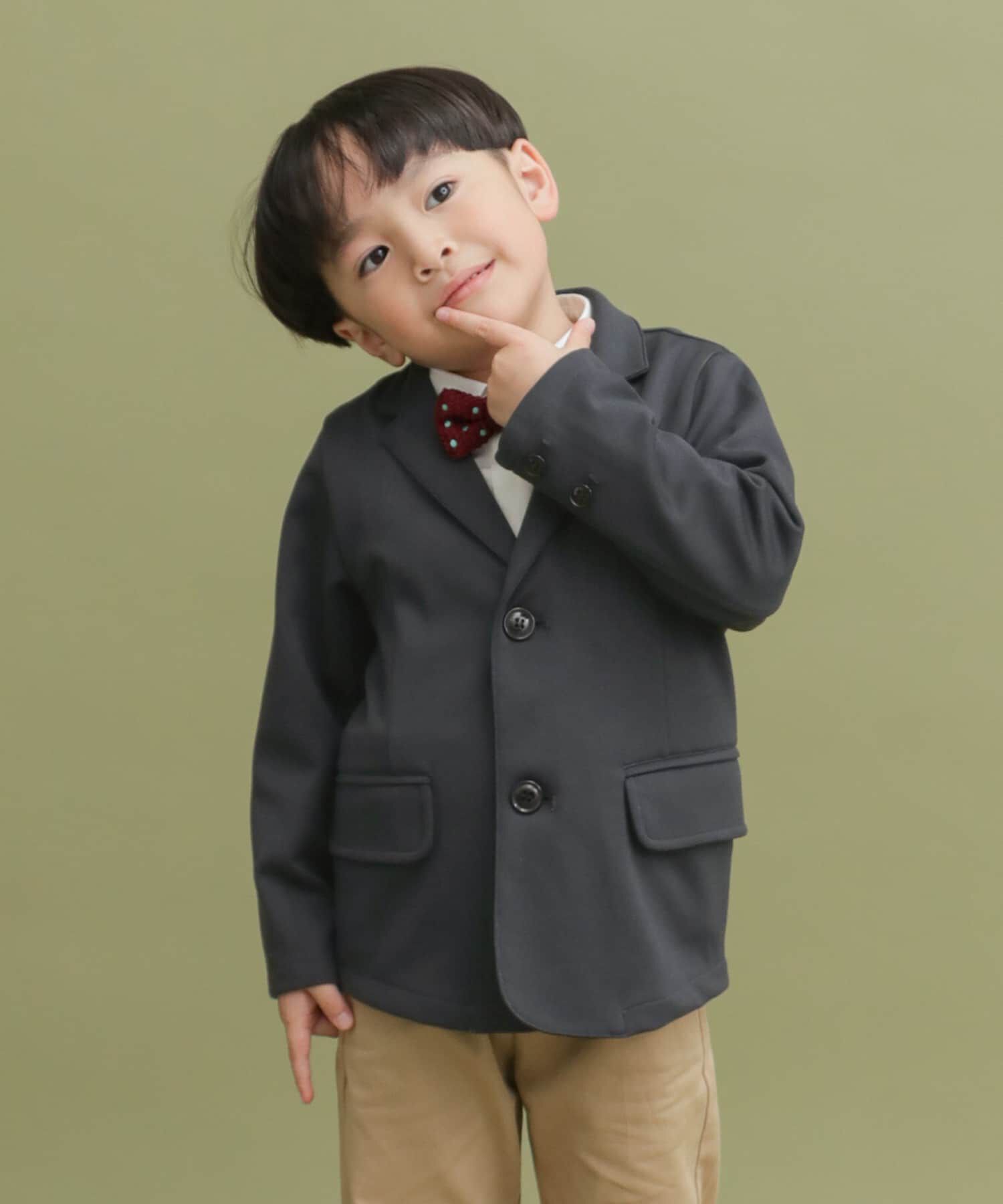 URBAN RESEARCH DOORS「セレモニーポンチジャケット(KIDS)」|その他|チャコールグレー