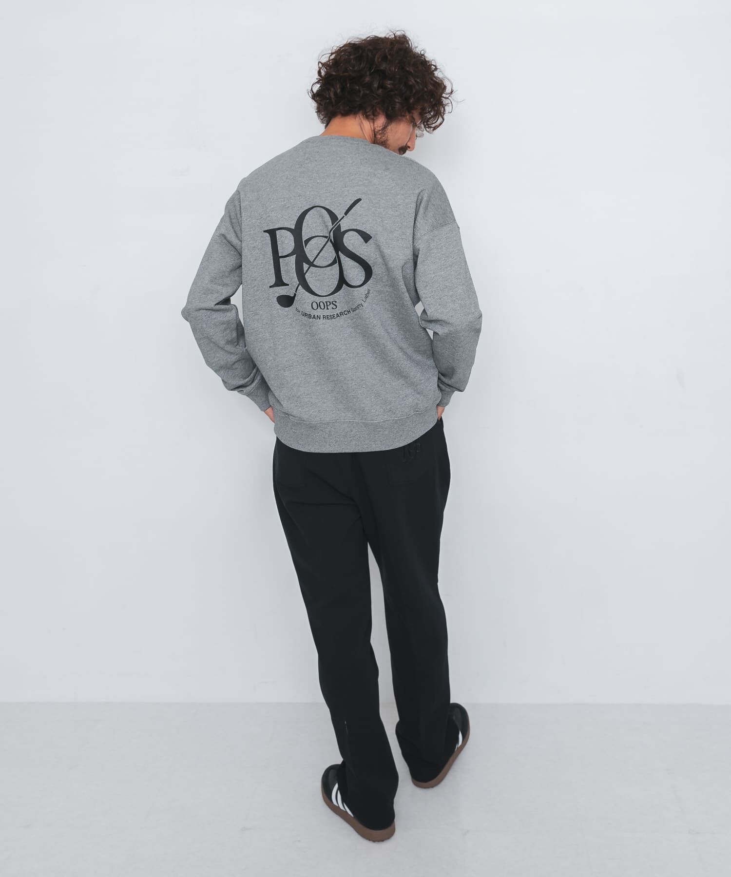 Sonny Label 「OOPS　裏起毛バックロゴスウェット」|スウェット・ジャージ|