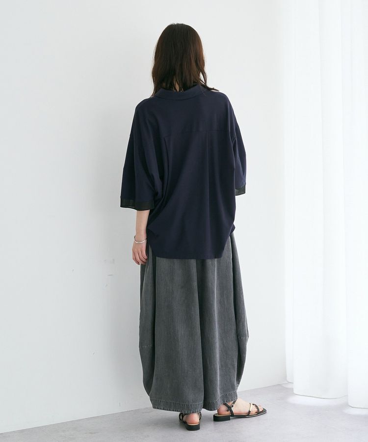 Editt by YECCA VECCA「デニムコクーンドレープパンツ」|その他|