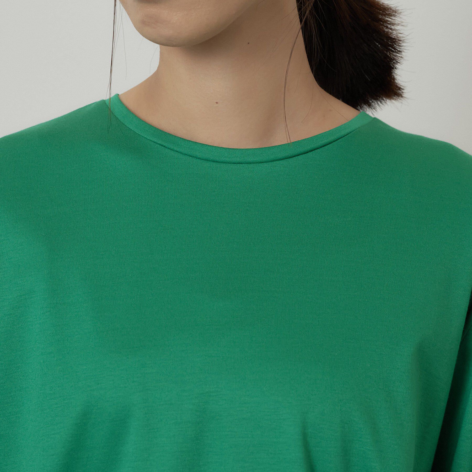 UNTITLED「【汗染み防止/コットン100】ドルマンプルオーバー」|Tシャツ・カットソー|