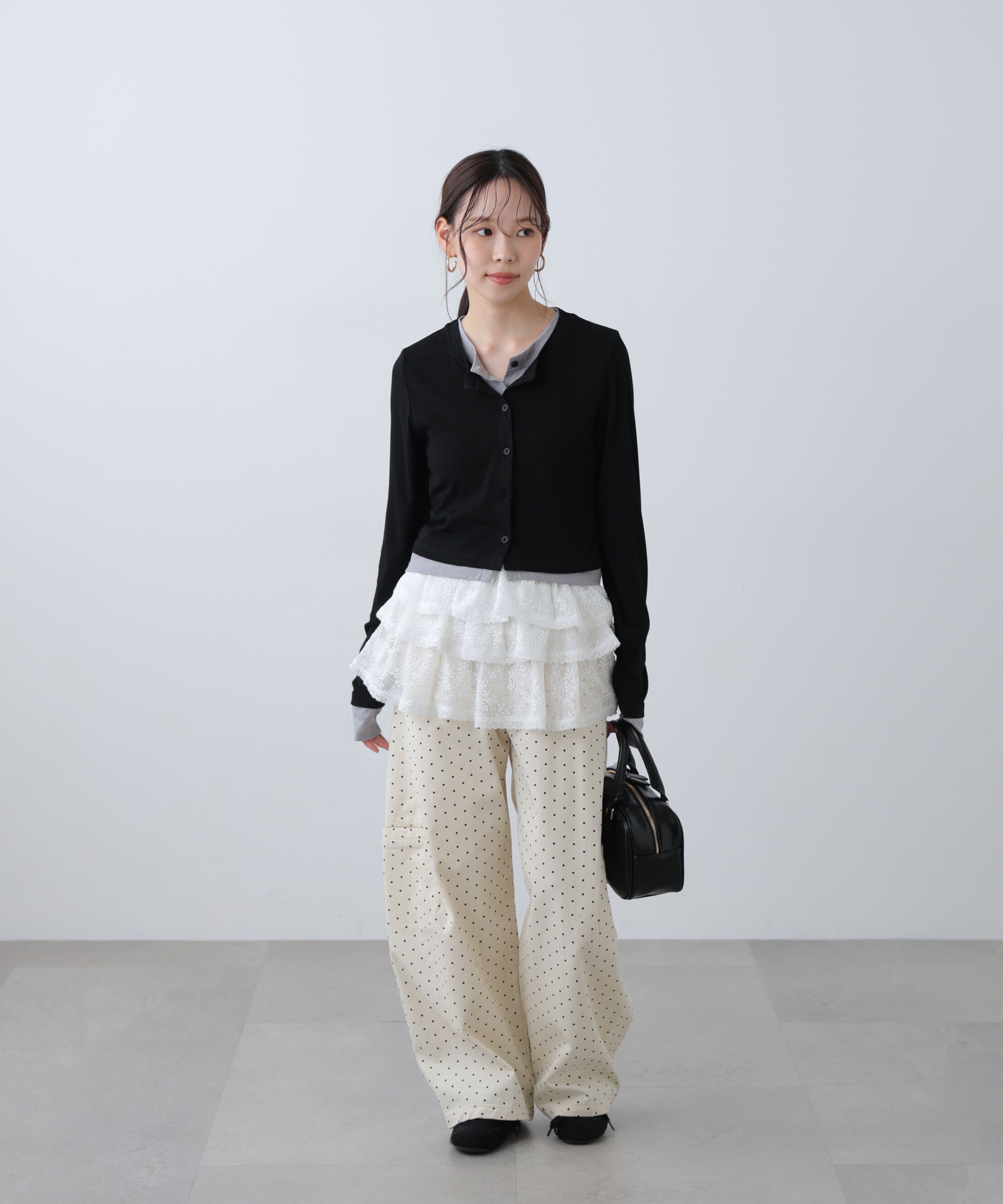  「サイドポケットコクーンデニムパンツ」|その他|