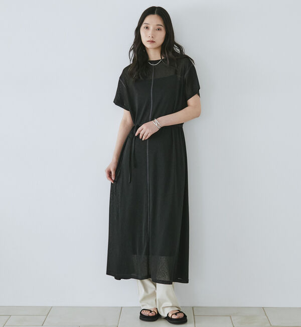 Doux archives「シアーカットソーワンピース」|ワンピース|