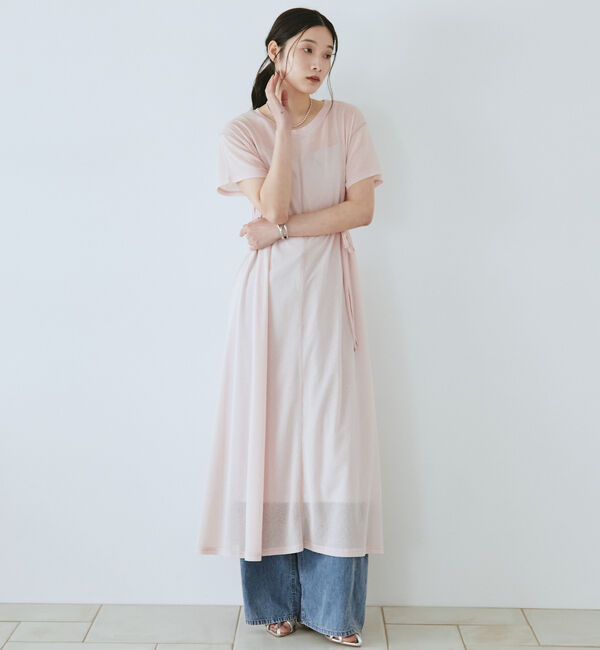 Doux archives「シアーカットソーワンピース」|ワンピース|