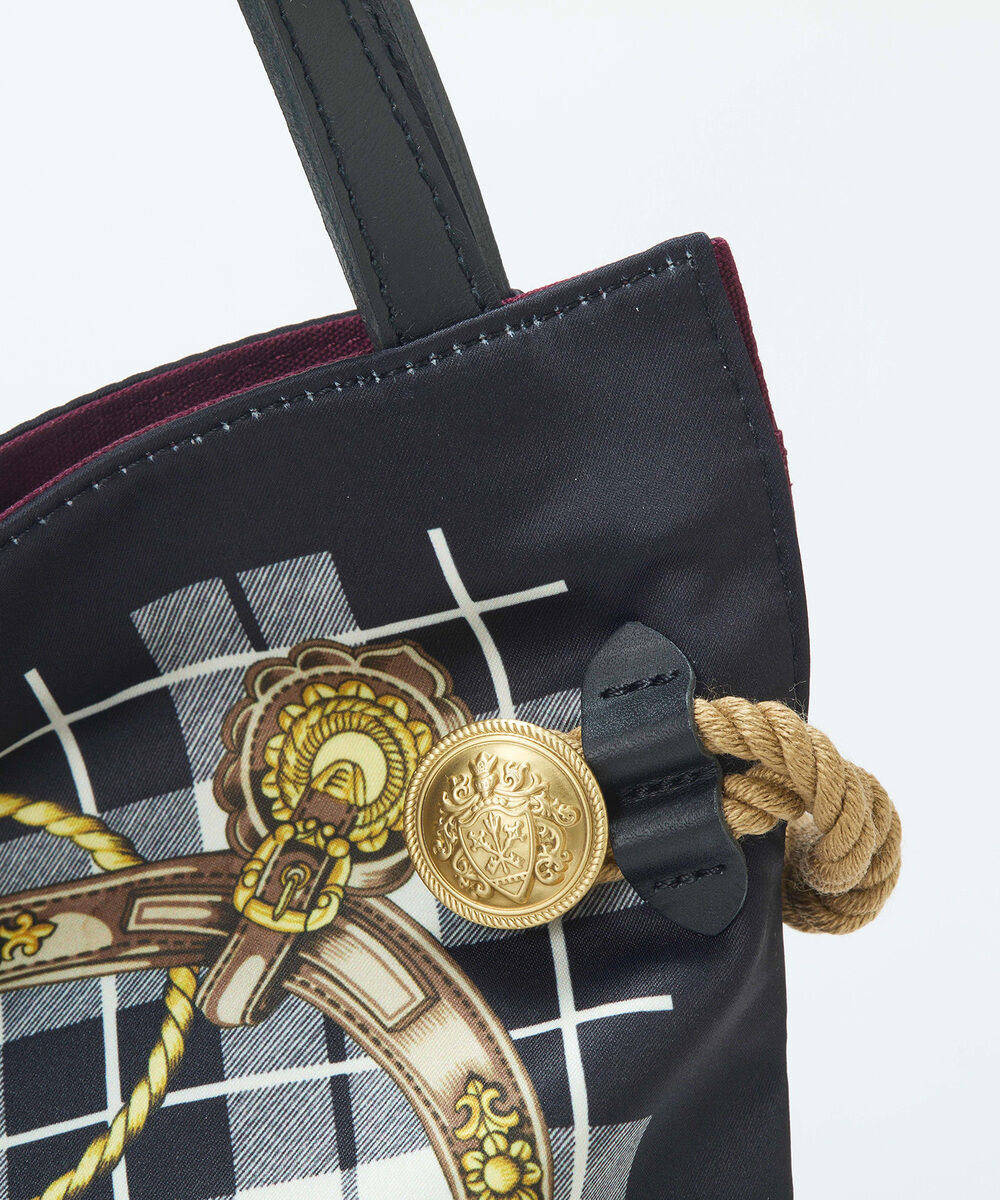 TOPKAPI TREASURE「【TREASURE TOPKAPI】【26AW新色】マイルドサテン スカーフ柄 トートバッグ」|トートバッグ|