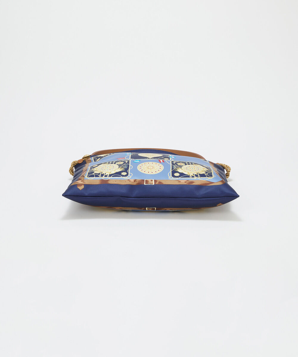 TOPKAPI TREASURE「【TREASURE TOPKAPI】【26AW新色】マイルドサテン スカーフ柄 トートバッグ」|トートバッグ|