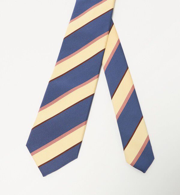 UNITED ARROWS green label relaxing「GLR 8.0cm ストライプ2 ITALY ネクタイ」|ネクタイ・蝶ネクタイ|