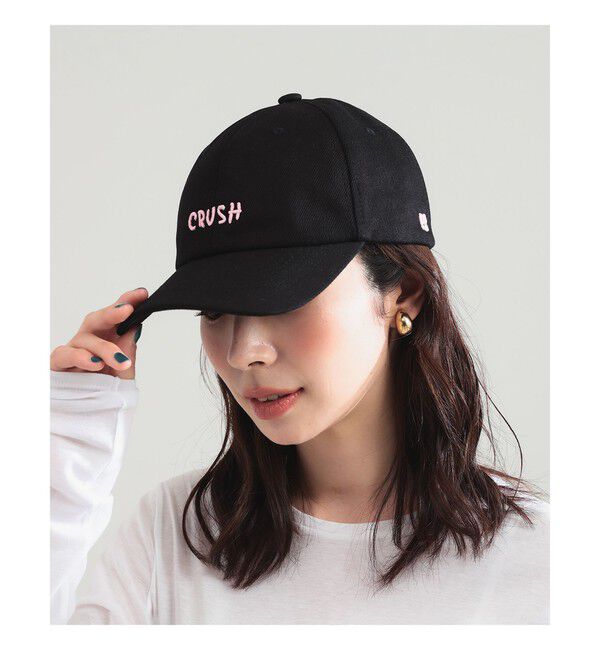 Demi-Luxe BEAMS 「RUSLAN BAGINSKIY / Crush ベースボール キャップ」|ハット|BLACK