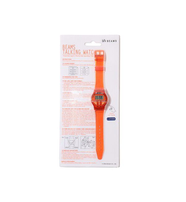 bPr BEAMS「"BEAMS TALKING SERIES" TALKING WATCH Japanese」|クロック・置時計|