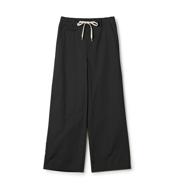 MACPHEE「コットンサージ ドローストリングパンツ」|その他|69 ネイビー