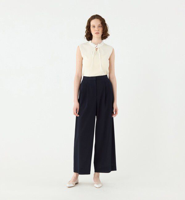 Ballsey「プラッドジャージー タックワイドパンツ」|その他|