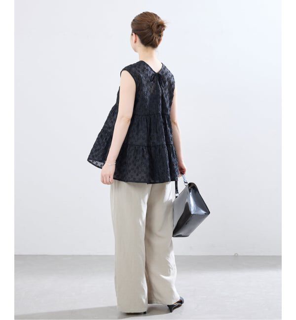 IENA「《WEB限定/追加予約》TORRAZZO DONNA/トラッゾドンナ ドットブラウス」|シャツ・ブラウス|