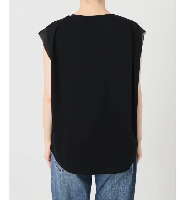 Spick and Span「《追加予約》オーガンジーコンビルーズプルオーバー」|Tシャツ・カットソー|