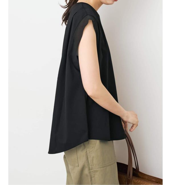 Spick and Span「《追加予約》オーガンジーコンビルーズプルオーバー」|Tシャツ・カットソー|