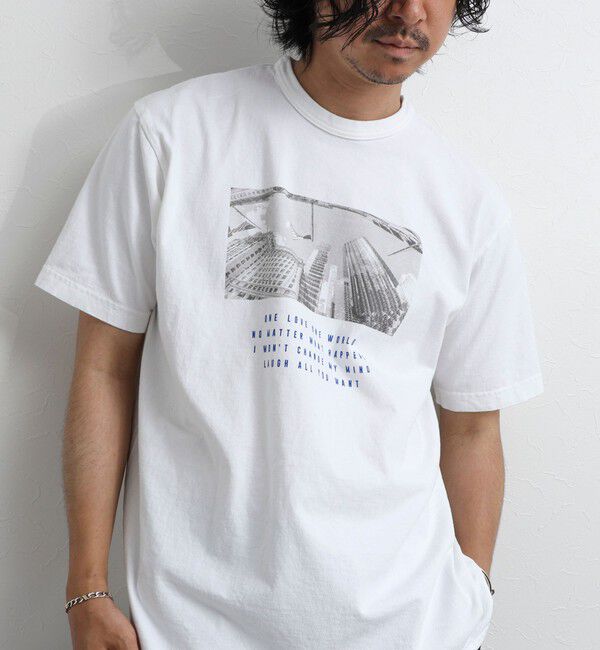NOLLEY'S goodman「Photo T フォトグラフィック Tシャツ 26SS」|Tシャツ・カットソー|ホワイト